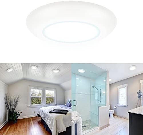 Ultralux LED süllyeszthető Mennyezeti Lámpa – Szabályozható, Vékony Korong Beépíthető - Több mint 50.000