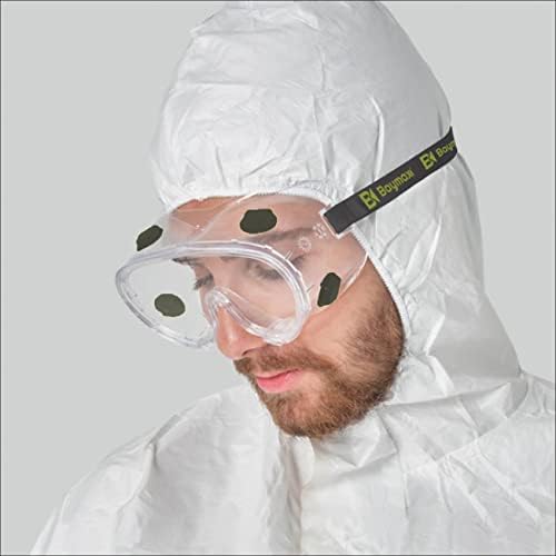 S-1551 Quattro Ventiled, Védőszemüveg, Anti-Köd Védő Biztonsági Szemüveg, védőszemüveg,Zárt keret, valamint