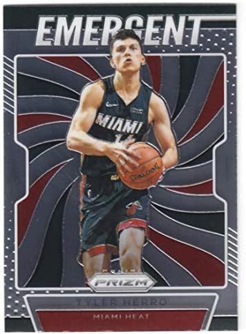 2019-20 Panini Prizm Sürgős 5 Tyler Hős Miami Heat RC Újonc NBA Kosárlabda Trading Card