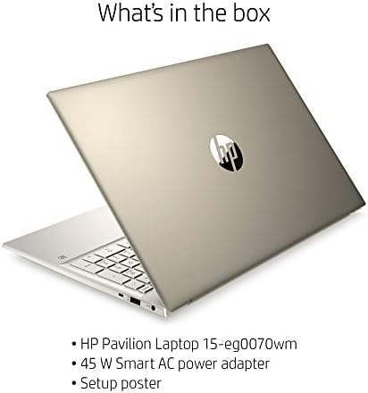 HP 2022 Pavilon 15.6 FHD IPS Érintőképernyő Laptop, Intel 4 magos i7-1165G7 Iris Xe Grafika 32GB RAM DDR4
