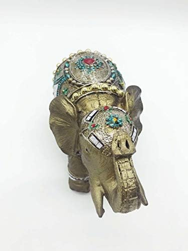 Mose Cafolo Lenyűgöző Bronz Bronz Színű 6 Elegáns Elefántormány Feng Shui Szobor Vagyon Szerencsés Figura