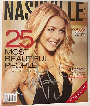 Julianne Hough aláírt 2011 Nashville Életmód Teljes Magazin - Beckett Review - TV Magazin