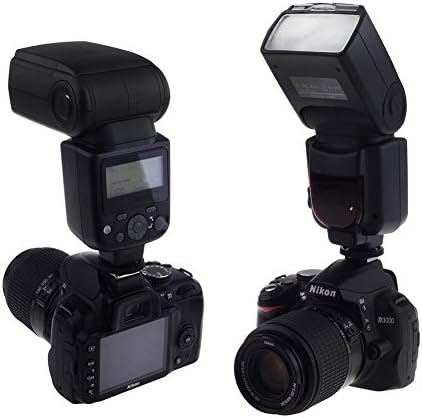 Ugrál, Zoom & Forgatható Fej Flash-Kompatibilis Canon EOS 5DS/5DS R + Akkumulátor + Töltő
