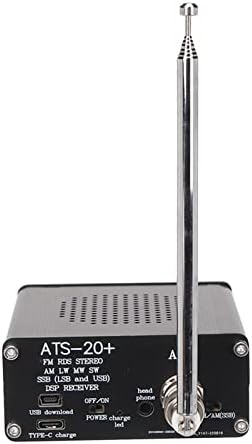 ATS 20+ Teljes Zenekar rádióvevő FM AM MW SW pedig SSB LSB USB, Hordozható Kézi Rádió Hangszóró, Antenna,
