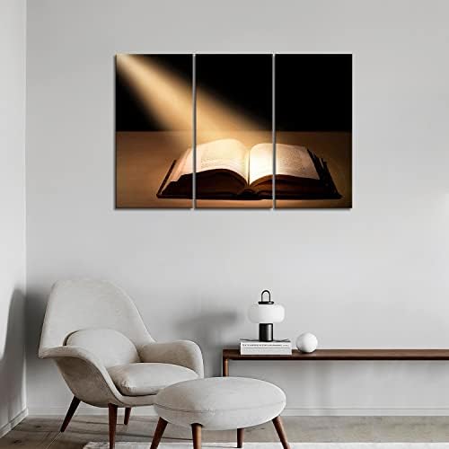 A Szent Biblia Wall Art Festmény Nyomtatás, Vászon Vallás Képek Lakberendezés Dekoráció Ajándék