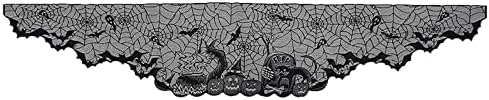 TTzhiye Halloween Dekoráció Fesztivál Csipke Táblázat Kandalló Lobogó Ruhával Kandalló Dekoráció Medál