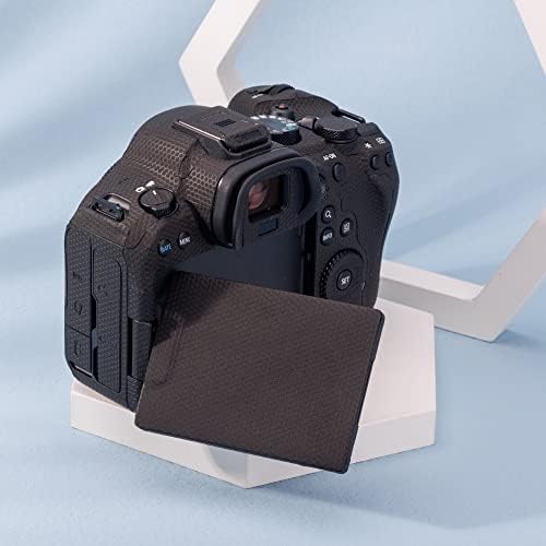 Kiorafoto EOS R6 Mark II Bőr，Anti-Semmiből kopásgátló Kamera Fedél Protector Matrica Canon EOS R6 Mark