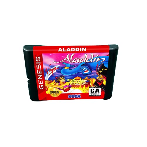 Aditi Aladdin 2 - 16-bites MD Játékok Patron A MegaDrive Genesis Konzol