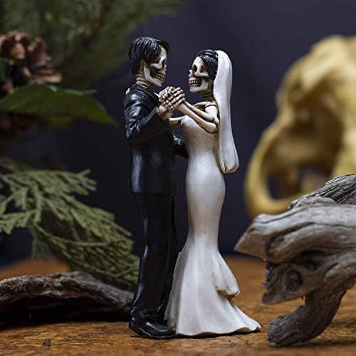 CSÚCS GYŰJTEMÉNY a Szerelem Soha nem Hal meg Csontváz Esküvői Pár Első Tánc Örök Szerelem, Míg a Halál