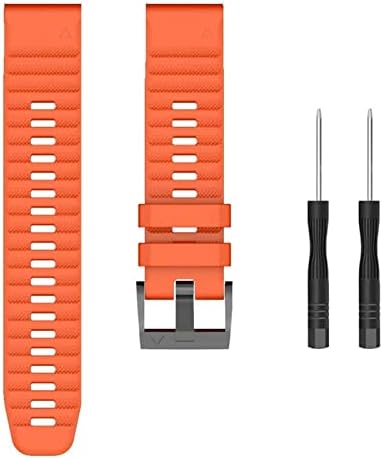 DAIKMZ 26 22mm Quick Fit Watchband A Garmin Fenix 7 7X 6X 6Pro Watch Szilikon Easy Fit Csukló Heveder