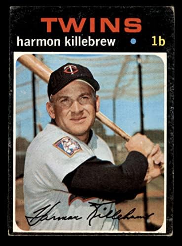 1971 Topps 550 Harmon Killebrew Minnesota Twins (Baseball Kártya) VG/EX Ikrek