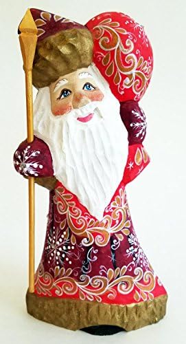 Otthon a lengyel Kerámia 7 Magas Karácsonyi Dekoráció orosz Fából készült, Kézzel Faragott, Kézzel Díszített,
