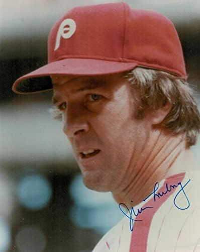 Jim Lonborg Philadelphia Phillies Dedikált 8x10 Dedikált Fotó - Dedikált MLB Fotók