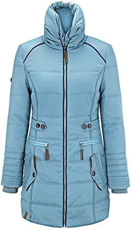 Xiloccer Női Nehéz Téli Kabátok Hosszú Kabát Tervező Kabátok Női Sportos Kabát Alkalmi Divat a Vastag
