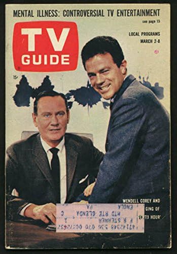 A TV GUIDE 03/02/1963-LLOYD BRIDGES/MAX BAER/11 ÓRÁJA G