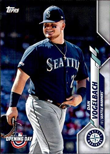 2020 Topps Nyitó Nap Baseball 198 Dan Vogelbach Seattle Mariners MLB Hivatalos Kereskedési Kártya