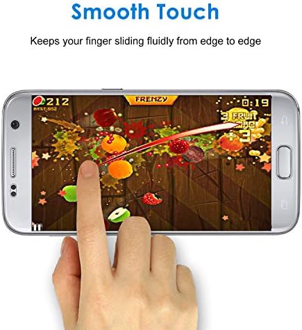 JETech képernyővédő fólia Samsung Galaxy S7 (NEM S7 edge), TPU Ultra HD Film, az Ügy Barátságos, 2-Pack