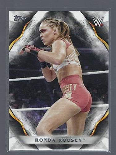 2019 Topps WWE Vitathatatlan 56 Ronda Rousey Birkózás Trading Card
