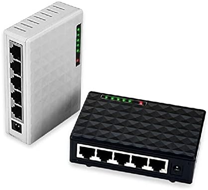 Csatlakozók EU/US 5Port Gigabit Ethernet Switch Okos Váltó, High Performance 1000Mbps Ethernet Hálózati