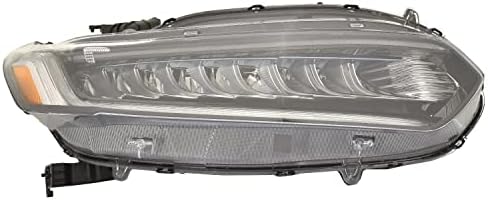 DEPO 317-1186R-ACB3N a Honda Accord Hybrid 18-20 Fényszóró LED reflektor RH Utas CAPA 33100-TVA-A61 HO2503194C