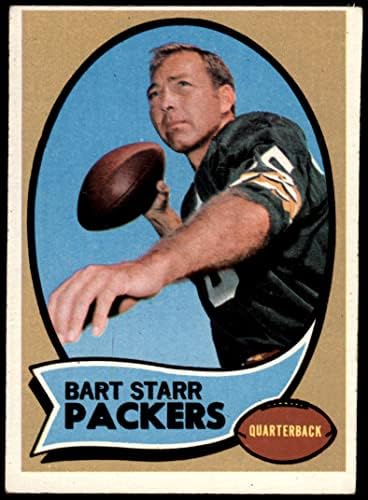 1970 Topps 30 Bart Starr Green Bay Packers (Foci Kártya) VG/EX Packers Alabama