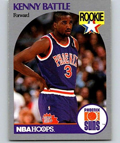 1990-91 NBA Karika 233 Kenny Csata RC Újonc Phoenix Suns Hivatalos Kosárlabda Trading Card