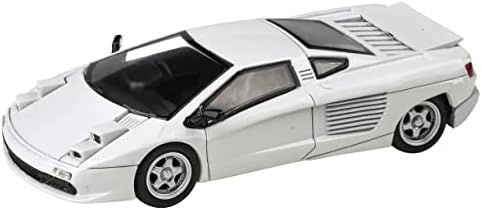 1991 Cizeta V16T Gyöngyház Fehér Metál 1/64 Fröccsöntött Modell Autó Paragon Modellek PA-55501