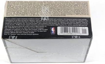 1994-95 UD Gyűjtői Választás Kosárlabda Sorozat 1 Jumbo Box Lezárt (20 darab) - Kosárlabda Kártyák