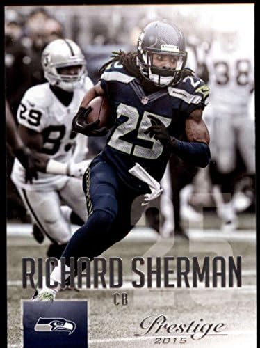2015 Panini Prestige 12 Richard Sherman NM-MT Seattle Seahawks Hivatalos NFL Labdarúgó-Kártya