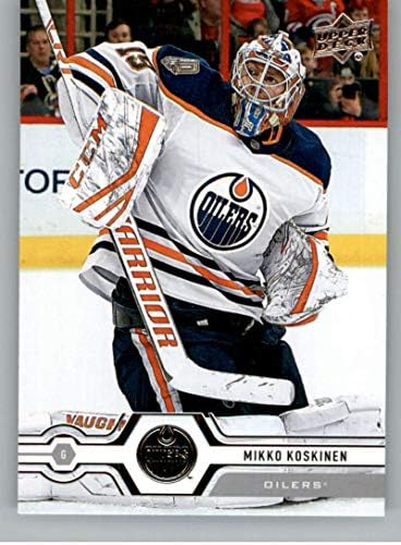 2019-20 Felső szint 191 Mikko Koskinen Edmonton Oilers NHL Jégkorong Trading Card