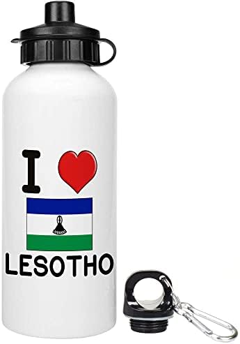 Azeeda 600ml 'Szeretem Lesotho' újra Víz / Italt, Üveget (WT00054346)