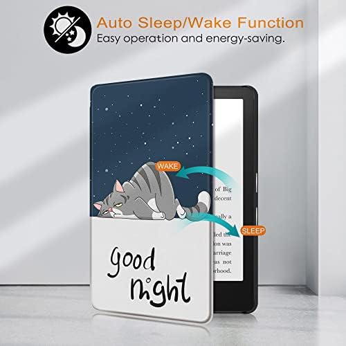 Minden esetben-Új Kindle 10 Gen 2019 Kiadás Csak-Legvékonyabb&Legkönnyebb Smart Cover Automatikus Wake/Sleep