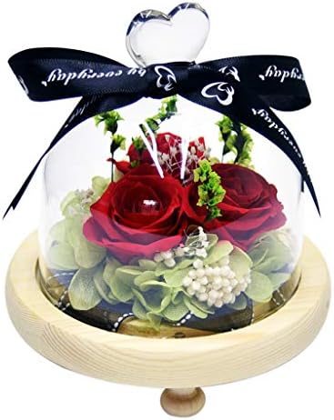 Virág, Nap, Fény, Valentin Üveg Rose Ajándékok Rose LED Kreatív Dekoráció, lakberendezés, Hálószoba Dekoráció