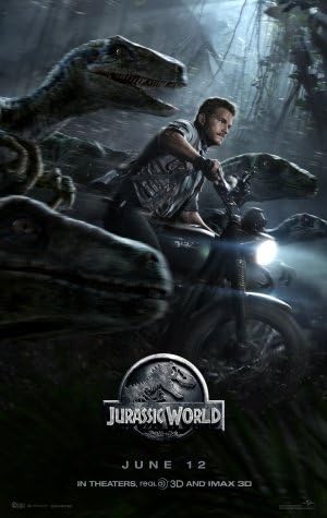 Fotó poszterek Jurassic Park 4 Jurassic Világ Film Korlátozott Nyomtatás Chris Pratt Bryce Dallas Howard