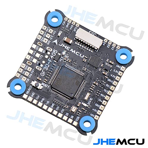 JHEMCU GF30-F405 MPU6000 5V 10V BEC OSD Baro 16MB BlackBox 3-8S F405 Repülés Vezérlő 30.5X30.5mm a FPV