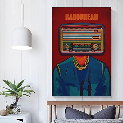 Szürrealizmus Plakátok Radiohead Szoba Dekoráció, Poszterek, Fali Vászon Művészi Nyomatok a Fali Dekor