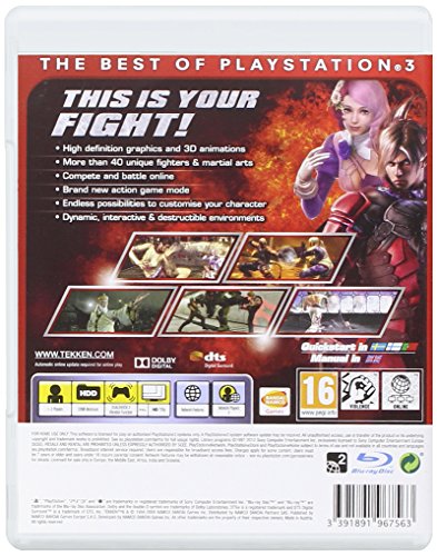 Tekken 6 Essentials (PS3) (egyesült KIRÁLYSÁG IMPORT)
