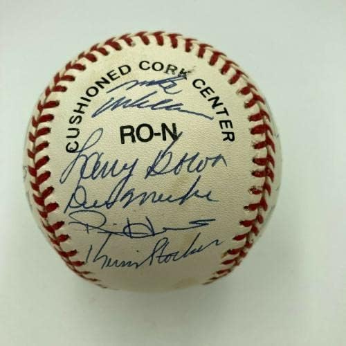 1995-Ben A Philadelphia Phillies Csapat Aláírt Hivatalos Nemzeti League Baseball - Dedikált Baseball