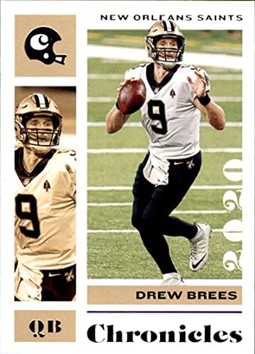 2020 Panini Krónikák Bázis 67 Drew Brees New Orleans Saints NFL Labdarúgó-Trading Card
